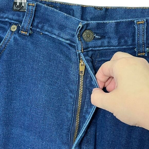 Levi’s Vintage VTG Orange Tab Bootcut Jeans High Rise Blue Women’s Size 26 - Picture 8 of 13